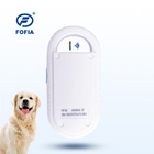 Белый сканер с микрочипом для животных 6 см 134,2 кГц без хранения данных для собак