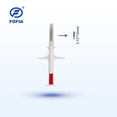 Бирка микросхемы обломока FDX-B идентификации поголовья животная с простерилизованным мешком