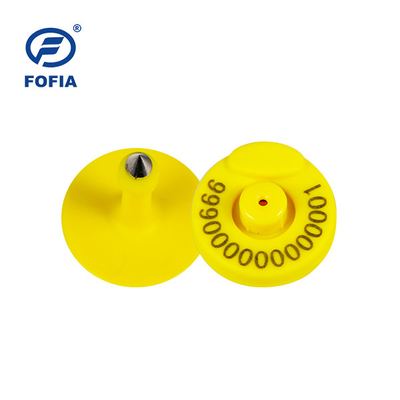 FOFIA RFID электронный ушный тег с тегом отслеживания животных с термометром позиционирования Beidou для крупного рогатого скота и овец