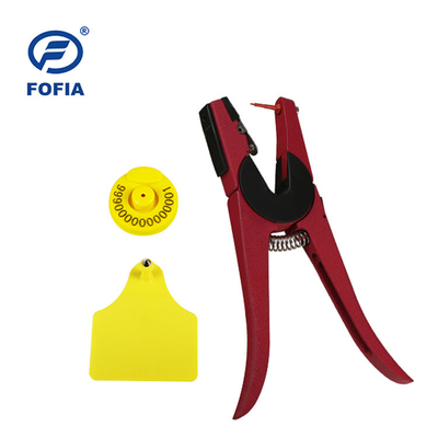 FOFIA RFID электронный ушный тег с тегом отслеживания животных с термометром позиционирования Beidou для крупного рогатого скота и овец