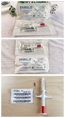 ICAR Certified New Durable Waterproof RFID Animal Microchip ZS006 with IP67 for Dog Cat Cow Pig Sheep & Pet Injection Tag
