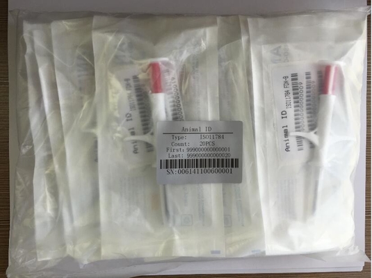 ISO11784/5 FDX-B Стандарт RFID Animal ID Микрочип одноразовый шприц Чипы Уникальная безопасность данных