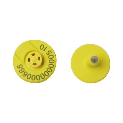 Европейские чипы с уникальной безопасностью данных ET907 ISO High Security Smart Ear Tag для коровы