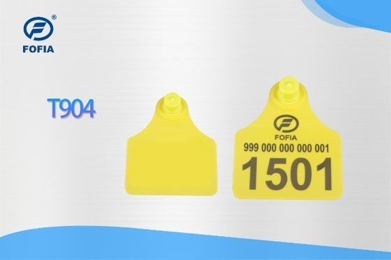 Водоустойчивые прочные ушные бирки животных ТПУ Т904+Т905 стерилизованные для идентификации животных