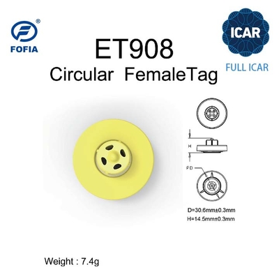 ICAR 125KHZ/134.2KHZ RFID Ear Tags для животных Электронный RFID низкочастотный для отслеживания животных