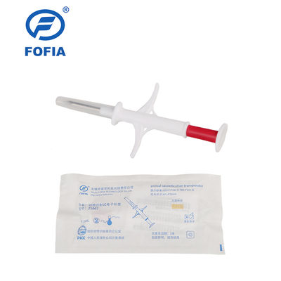 Одноразовый шприц с микрочипом для идентификации животных для здоровья и благополучия животных со стерильным бумажно-пластиковым упаковочным пакетом