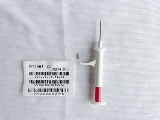 HT003 Комплект микрочипов для шприцев ¢ ISO FDX-B RFID чип с датчиком температуры для скота