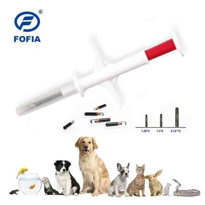 Injectable Pet Microchip with 10-Year Guarantee Customized Color Mini Tag for Animal Tracking