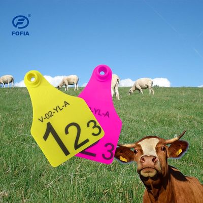 TPU Material Animal Ear Tag with Customizable Colors and 5 Years Guarantee for Livestock Identification