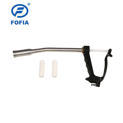 Биокерамический RFID Eartag для скота с 15-битовым кодированием лазерной гравировкой 134.2 кГц водонепроницаемый идентификационный тег для животных