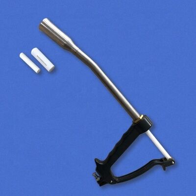 Биокерамический RFID Eartag для скота с 15-битовым кодированием лазерной гравировкой 134.2 кГц водонепроницаемый идентификационный тег для животных