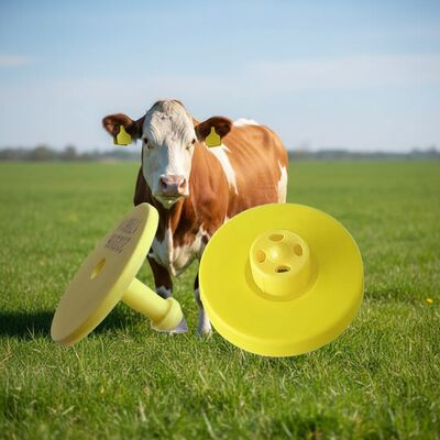 Водонепроницаемая RFID-ушная бирка для скота с частотой 134,2 кГц и стандартом ISO11784/5 FDX-B