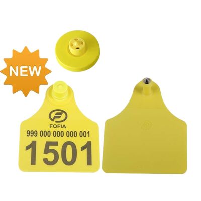 FULL ICAR Certified TPU Strip Shape Long Range Active RFID Sheep Ear Tag для животных
