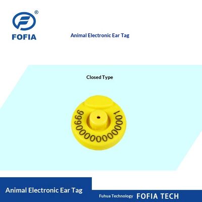Новый FDX низкочастотный электронный ушной тег RFID Animal Tag Full-Duplex Свинья Кровь Открытый/Закрытый рот Идентификация скота