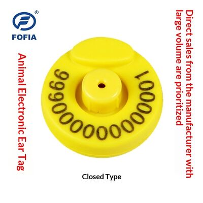 Новый вибрационный стандарт IEC 68-2-6 Пластиковый RFID-ушной метчик для скотоводства с безопасной и точной идентификацией