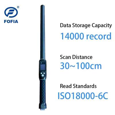FOFIA водонепроницаемая дальность 134,2 кГц RFID Ear Tag Reader Протокол ISO11784/5 30-100 см Дистанция чтения PVC