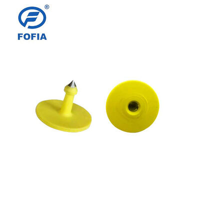 Fofia ICAR ET926 Водонепроницаемые RFID-бирки для ушей из ТПУ для животных FDX-B 134,2 кГц EM4305 Чипы для домашнего скота, крупного рогатого скота, свиней, овец