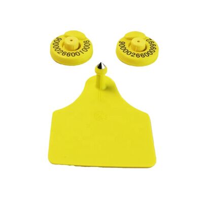 FULL ICAR Standard TPU Yellow Electronic Ear Tags Раствор для управления животноводством
