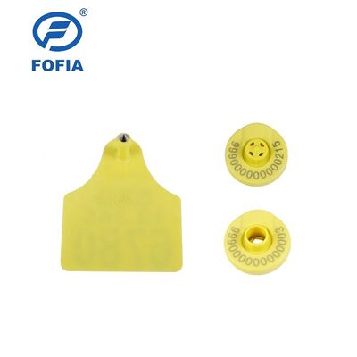 Управление домашним скотом RFID Ear Tag Антиколлизионный стандарт IEC 68-2-27 Животные