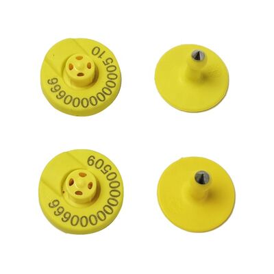 HDX электронный ушный тег для скота с технологией RFID 134,2 кГц