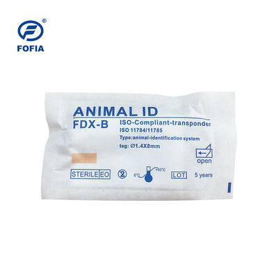 Fofia 2026 Новая горячая распродажа RFID 134,2 кГц для собак и животных микрочип разъемного типа пластиковый ZS008 водонепроницаемый для инъекций домашним животным