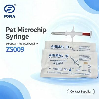 2026 Hot Selling Edition Новый RFID 134.2kHz Интегрированный Fofia Животное Имплантируемый микрочип Водостойкий 3-летняя гарантия для домашних животных