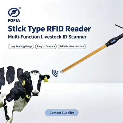 Водонепроницаемый PT280 RFID Reader 134.2kHz ПВХ пластик NLIS Австралия ICAR одобренный ID скота USB ISO 11784/5 Wiegand RS232