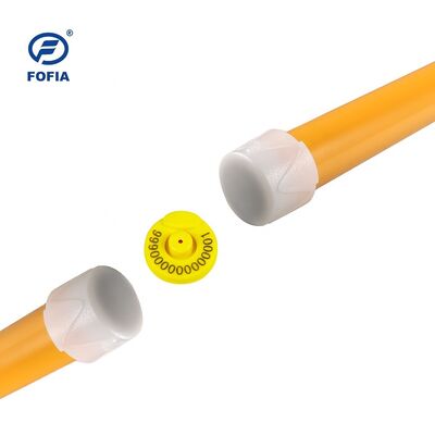 Новый водонепроницаемый RFID-считыватель FOFIA 134,2 кГц для идентификации крупного рогатого скота, USB RS232, хранение 7000 записей, ISO11784/5, большое расстояние считывания