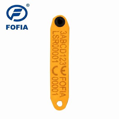 Новый Fofia HDX высокотемпературный устойчивый интегрированный антиотлив TPU лазерно-кодированный электронный ET969 Yellow Sheep RFID Ear Tag 1.5