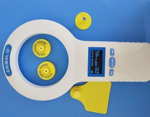 ISO11784/85 Совместимый сканер с микрочипами RFID для идентификации животных