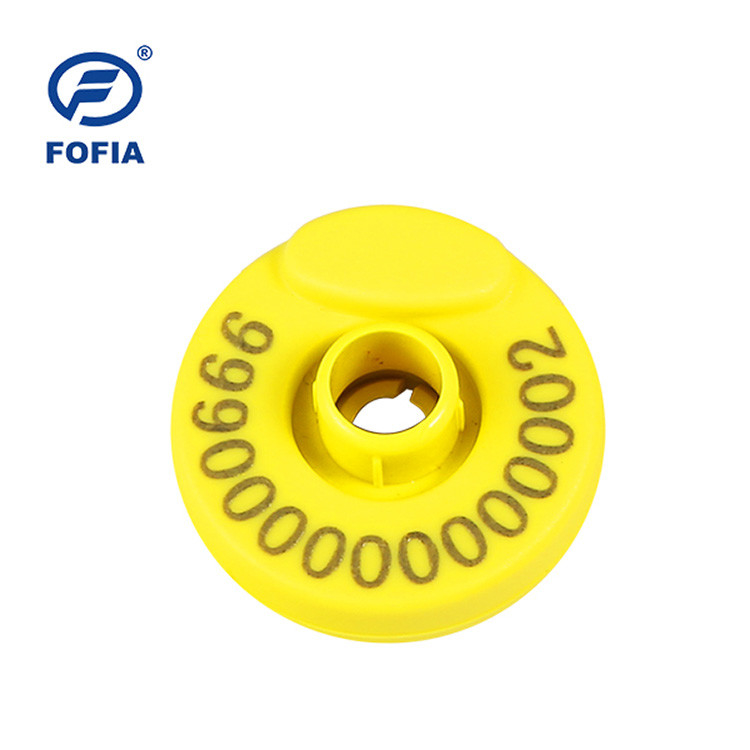 Материал TPU RFID Ear Tag для идентификации свиней Европейские чипы с уникальной безопасностью данных