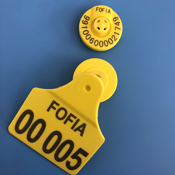 Водоустойчивые электронные бирки уха Rfid животное ISO11784 50pcs