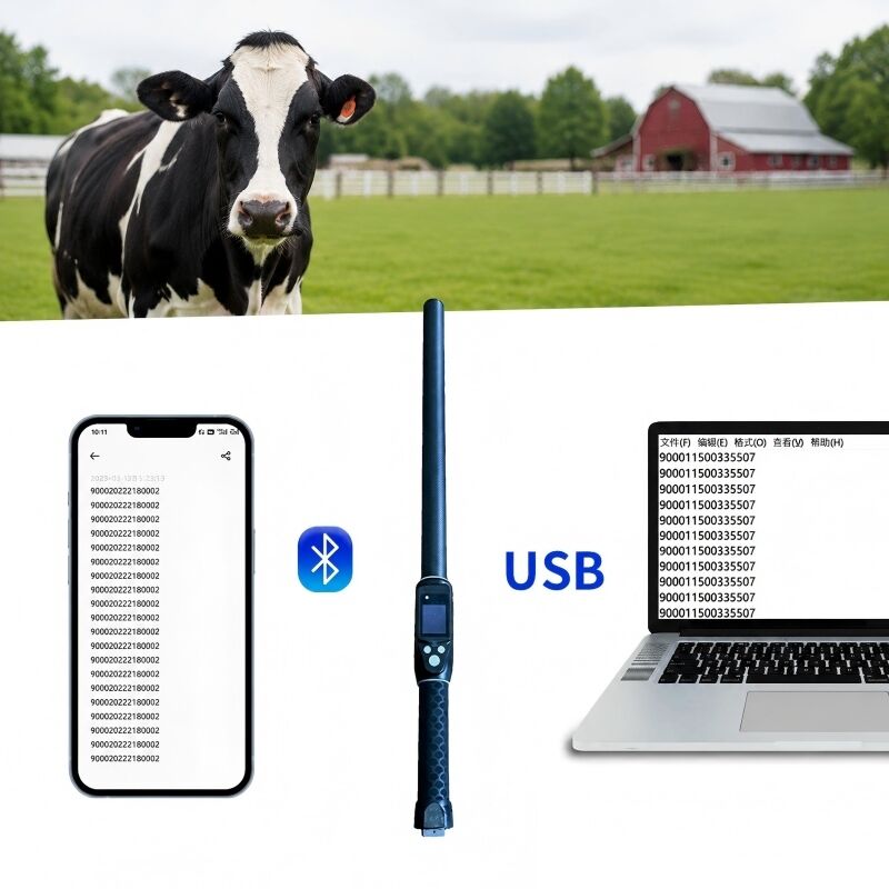 PT290 LF RFID считыватель ∙ 134.2KHz Bluetooth ручной сканер с протоколом ISO11784/5 FDX-B и HDX USB Bluetooth интерфейс