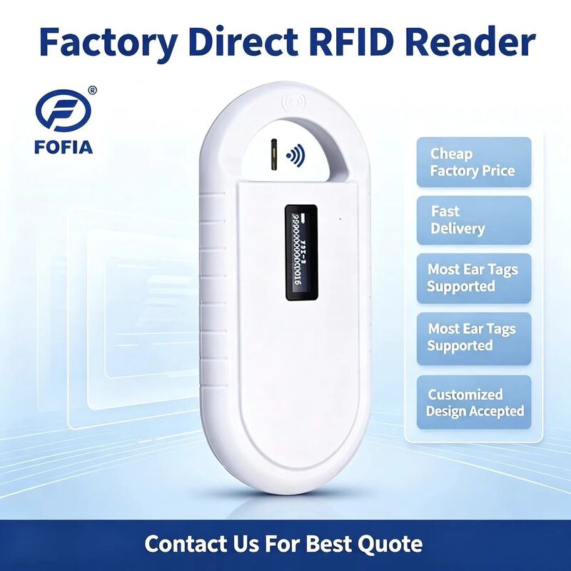 Десничный микрочип для животных с RFID-картой PT160 134,2 кГц OLED-экран USB литийная батарея CE сертифицированный протокол ISO 11784/11785