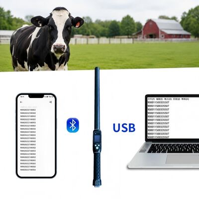 PT290 LF RFID считыватель ∙ 134.2KHz Bluetooth ручной сканер с протоколом ISO11784/5 FDX-B и HDX USB Bluetooth интерфейс